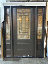 Load image into Gallery viewer, Entry Door Fiberglass Exterior with Sidelight 62x80 Local Pick Up #37