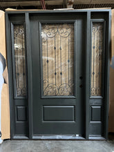Load image into Gallery viewer, Entry Door Exterior Fiberglass with Sidelights 62x80 Local Pick Up #69
