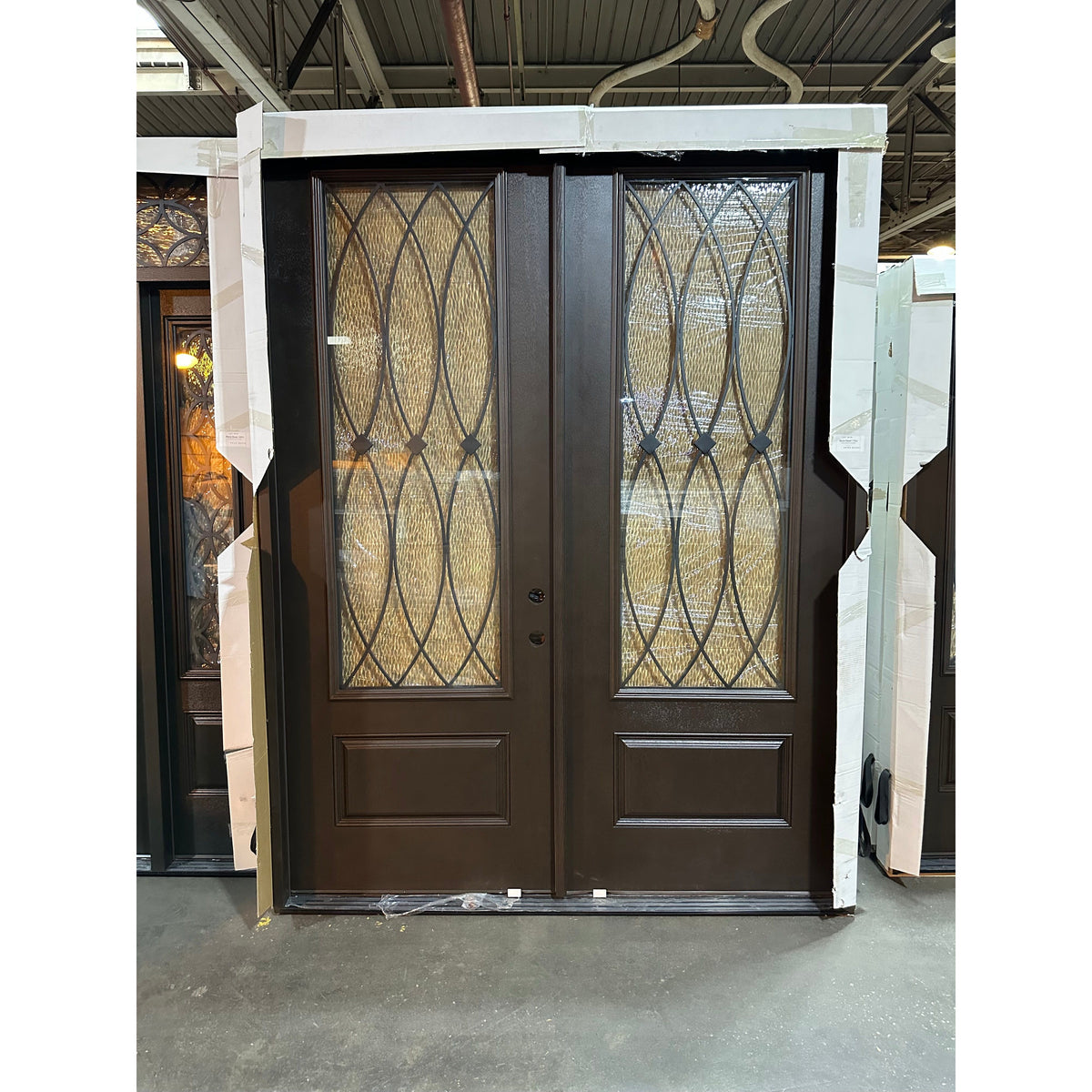 Entry Double Door Exterior Fiberglass 72x96 Local Pick Up Southern