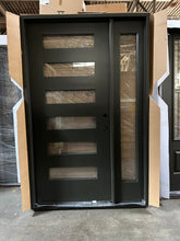 Load image into Gallery viewer, Entry Door Exterior Fiberglass with Sidelight  50x80 Local Pick Up #67