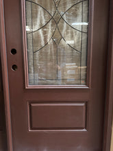 Load image into Gallery viewer, Entry Door Exterior Fiberglass with Sidelight 50x80 Price shown for  Local Pick Up #62