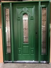 Load image into Gallery viewer, Entry Door Exterior Fiberglass with Sidelights 62x80 Local Pick Up #66