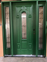 Load image into Gallery viewer, Entry Door Exterior Fiberglass with Sidelights 62x80 Local Pick Up #66