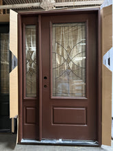 Load image into Gallery viewer, Entry Door Exterior Fiberglass with Sidelight 50x80 Price shown for  Local Pick Up #62