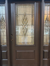 Load image into Gallery viewer, Entry Door Exterior Fiberglass with Sidelights 62x80  #61 Local Pick Up