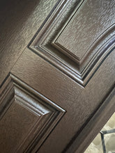 Load image into Gallery viewer, Entry Door Fiberglass 36x80 Mahogany Brown #88