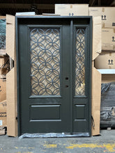 Load image into Gallery viewer, Entry Door Exterior Fiberglass with Sidelight 50x80 Price shown for Local Pick Up #68
