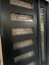 Load image into Gallery viewer, Entry Door Exterior Fiberglass with Sidelight  50x80 Local Pick Up #67