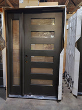 Load image into Gallery viewer, Entry Door Exterior Fiberglass with Sidelight  50x80 Local Pick Up #67