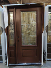 Load image into Gallery viewer, Entry Door Exterior Fiberglass with Sidelight 50x80 Price shown for  Local Pick Up #62