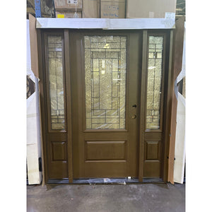 Entry Door Fiberglass Exterior with Sidelight 62x80 Local Pick Up #37