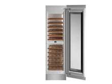 Load image into Gallery viewer, Bertazzoni  REF24WCPRR 24 Inch Panel Ready Dual Zone Wine Cooler Column
