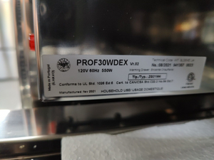 Bertazzoni F30PROXV / PROF30WDEX 30" Single Electric Wall Oven & Warming Drawer