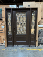 Load image into Gallery viewer, Entry Door Fiberglass Exterior with Sidelights 62 x 80  Local Pick Up #41
