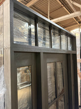Load image into Gallery viewer, Entry Door Fiberglass with Transom and Sidelights 64x96 FREE SHIPPING  #49
