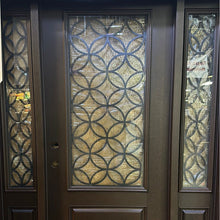 Load image into Gallery viewer, Entry Door Exterior Fiberglass with Sidelights 62 x 80 Local Pick a up #44
